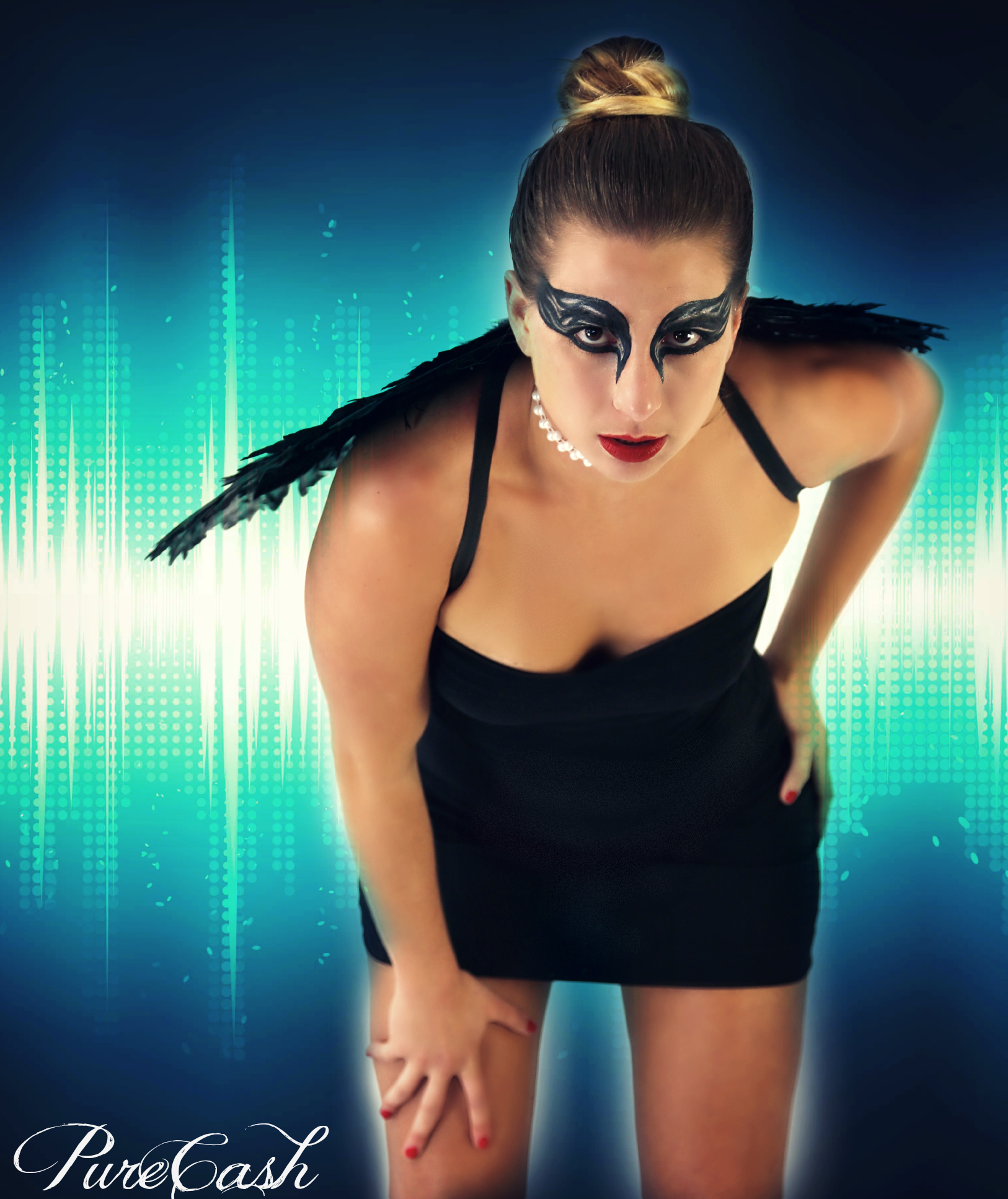 Black Swan themed photoshoot