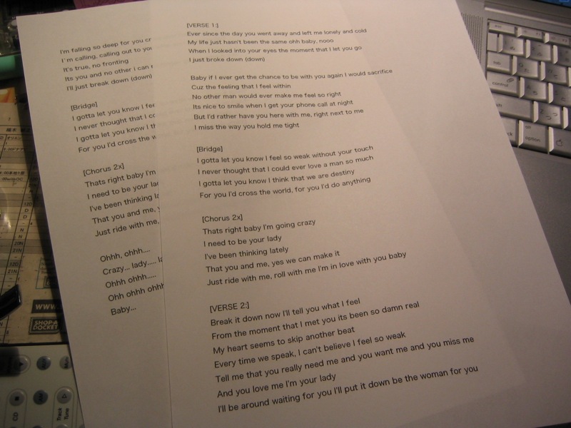 lyrics